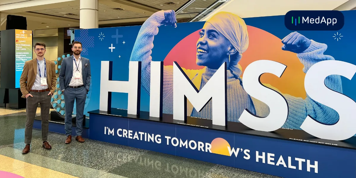 CarnaLife Holo presented at the MedApp booth during HIMSS24